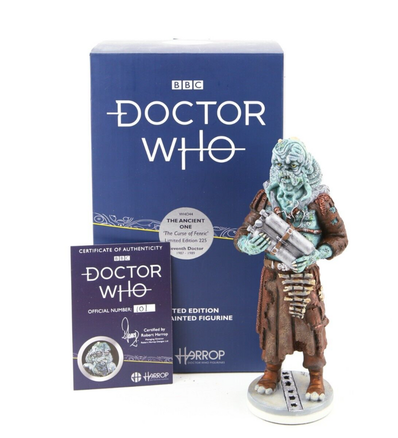ROBERT HARROP 'ANCIENT ONE' DR DOCTOR WHO LIMITED EDITION FIGURE WHO44, BOXED