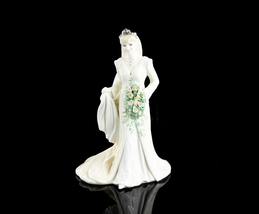 COALPORT 'SOPHIE, COUNTESS OF WESSEX' LIMITED EDITION ROYAL BRIDES FIGURE & COA