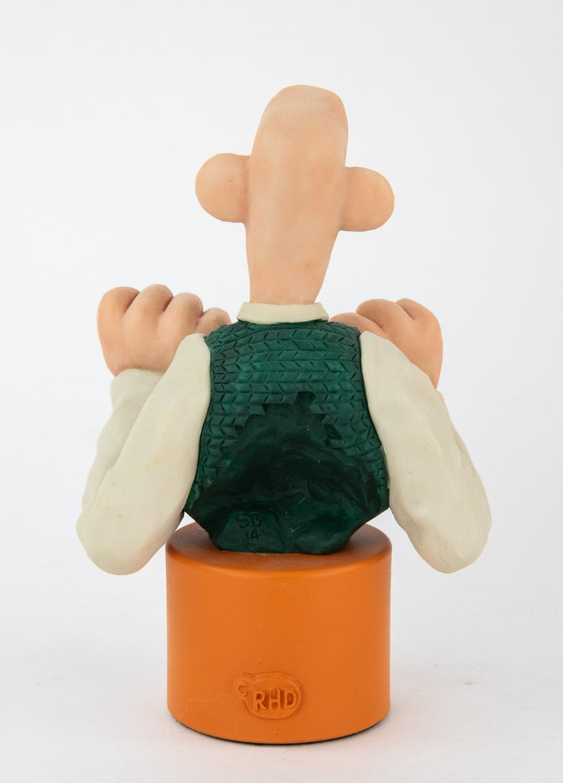 ROBERT HARROP 'NO CRACKERS GROMIT!' WALLACE & GROMIT FIGURE BUST WGHG01, BOXED