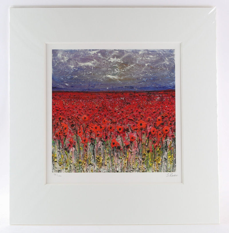 SCARLETT RAVEN, 'IN TIMES OF PEACE', LIMITED EDITION GICLEE PRINT 98/100, SIGNED