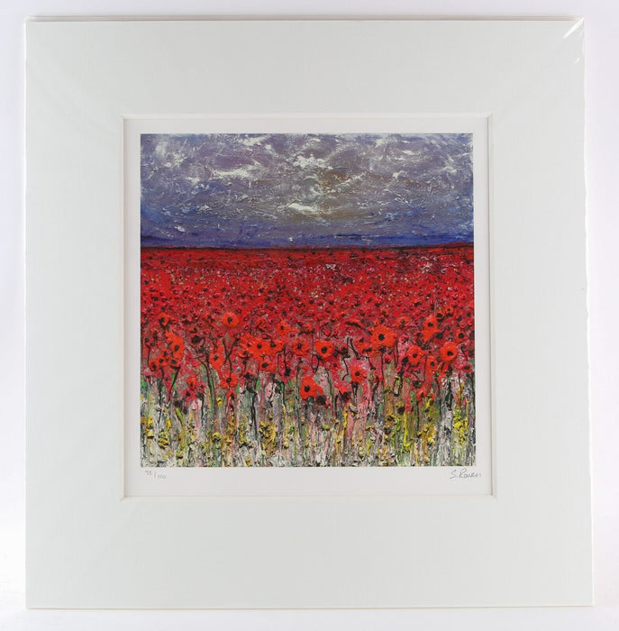 SCARLETT RAVEN, 'IN TIMES OF PEACE', LIMITED EDITION GICLEE PRINT 98/100, SIGNED