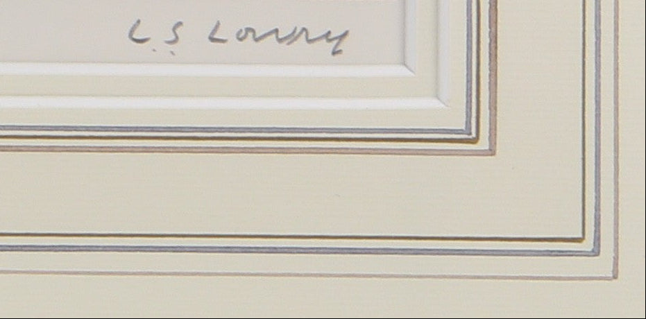 L.S. LAURENCE STEPHEN LOWRY 'BRITAIN AT PLAY' SIGNED LIMITED EDITION PRINT 324/850