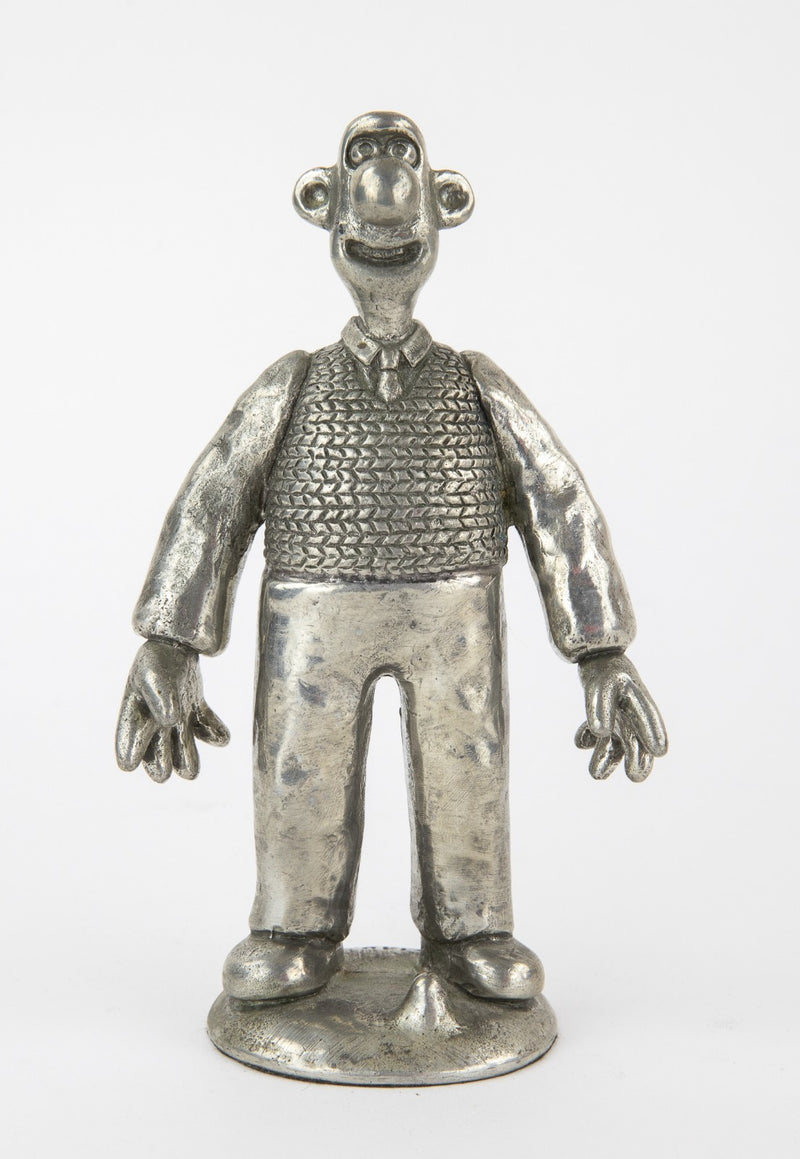ROBERT HARROP 'PEWTER WALLACE' WALLACE & GROMIT GRAND DAY OUT FIGURE WGPE02