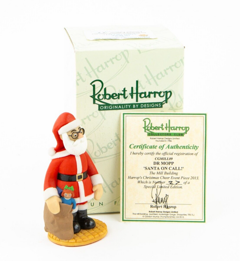ROBERT HARROP 'SANTA ON CALL' CAMBERWICK GREEN DR MOPP FIGURE CGMILL09