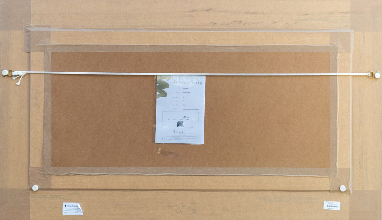 TODD WHITE, 'PEPPERMINT PATTY', LIMITED EDITION EMBELLISHED PRINT 127/135 & COA