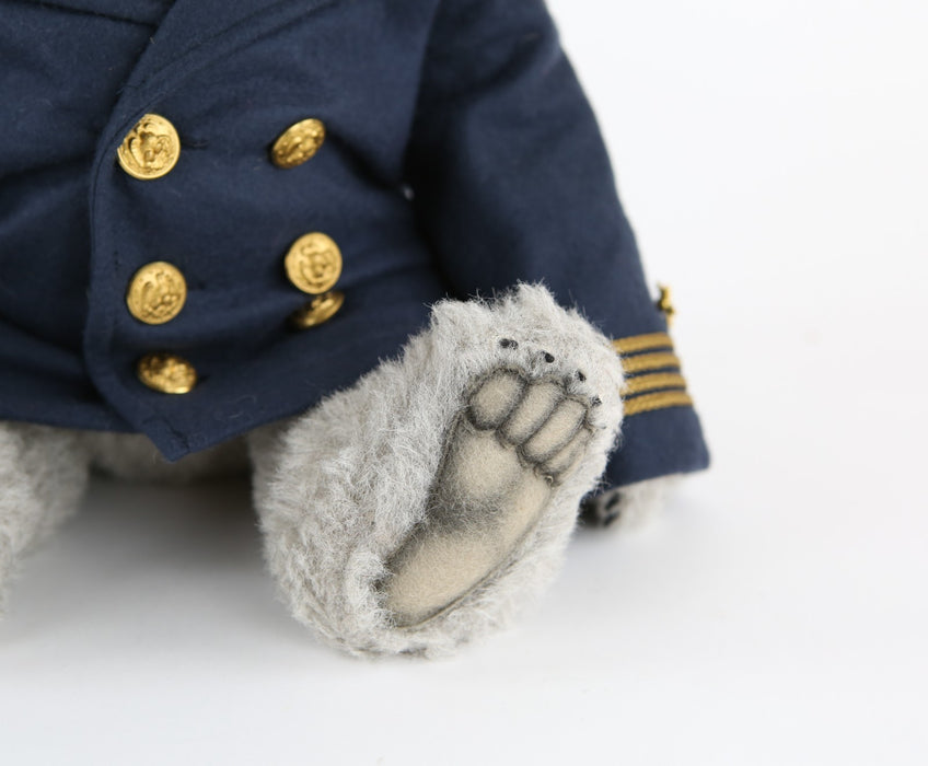 R JOHN WRIGHT - 'BEAR CAPTAIN' LARGE LIMITED EDITION TEDDY BEAR AT SEA 137/250