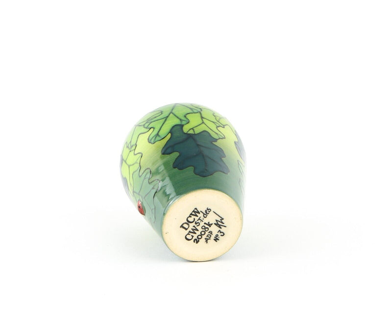 SALLY TUFFIN for DENNIS CHINAWORKS - ACORN OVOID TUBELINED OVOID VASE