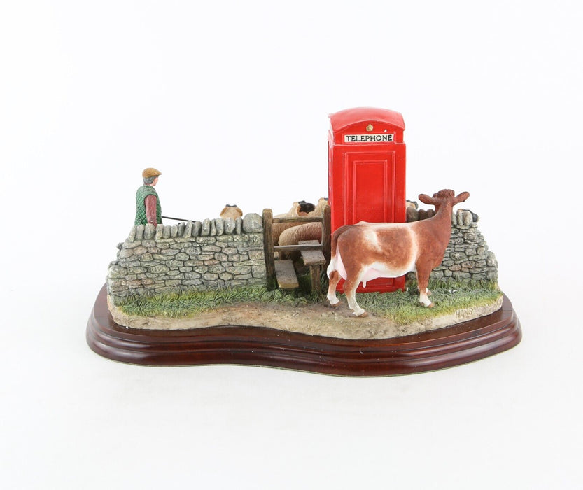 BORDER FINE ARTS 'RIGHT OF WAY' FIGURE MODEL TABLEAU A6026, BOXED