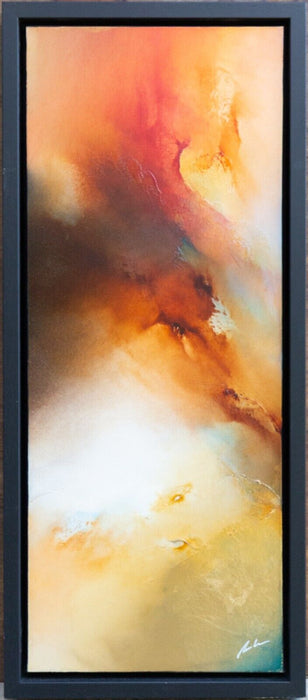 SIMON KENNY, 'WILD HEART I', ABSTRACT CLOUDS, LARGE ORIGINAL OIL PAINTING SIGNED
