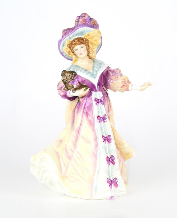 ROYAL DOULTON 'LILY' LIMITED EDITION LADY 1995 FIGURE MODEL HN3626, SIGNED & C.O.A.