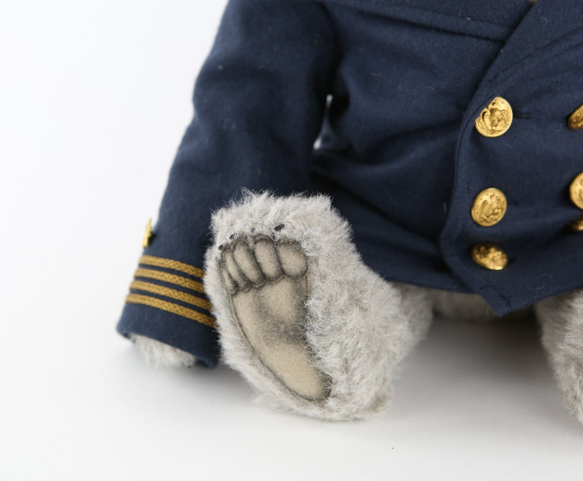R JOHN WRIGHT - 'BEAR CAPTAIN' LARGE LIMITED EDITION TEDDY BEAR AT SEA 137/250