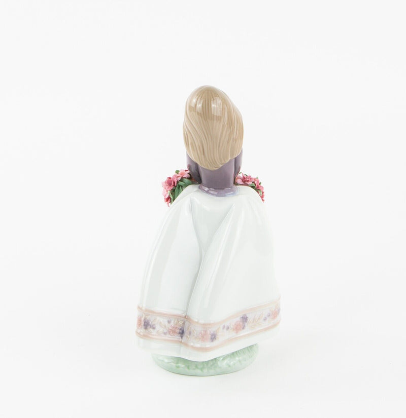 LLADRO 'MAY FLOWERS' SPECIAL EDITION GIRL FLORAL FIGURE MODEL 9178
