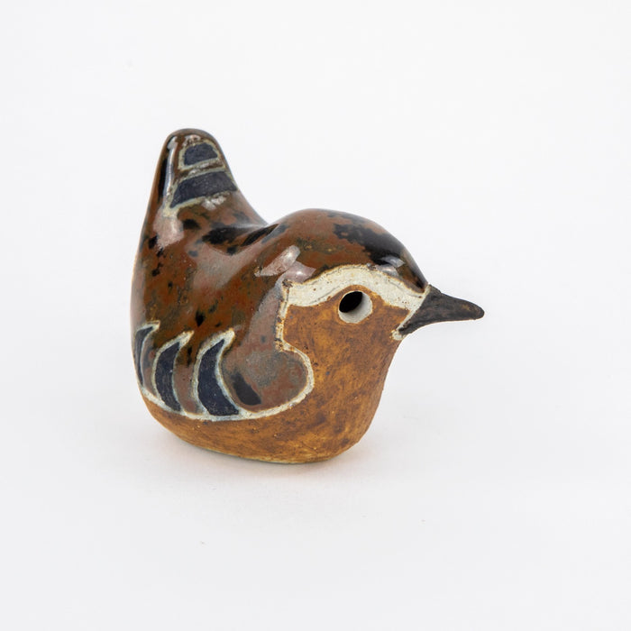 ROSEMARY WREN, OXSHOTT POTTERY - BIRD, 1987 STUDIO ART FIGURE MODEL SCULPTURE