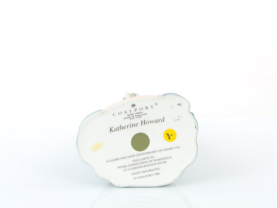 COALPORT 'KATHERINE HOWARD' LIMITED EDITION HENRY VIII WIFE FIGURE, BOXED & COA