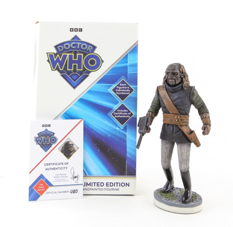 ROBERT HARROP 'OGRON' DR DOCTOR WHO LIMITED EDITION FIGURE MODEL WHO58, BOXED