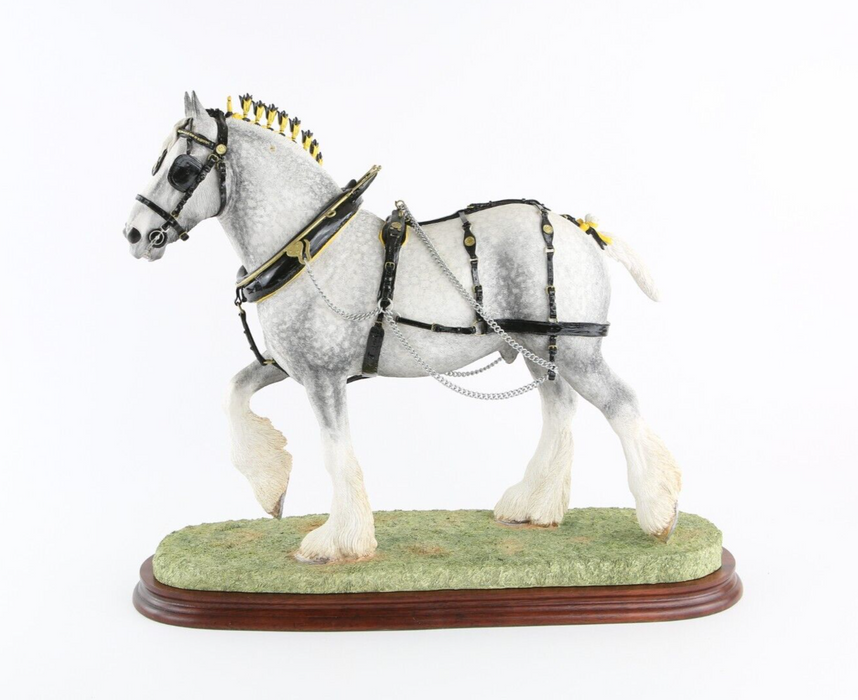 BORDER FINE ARTS 'THE CHAMPION SHIRE' LARGE FIGURE MODEL TABLEAU B0888A 64/500