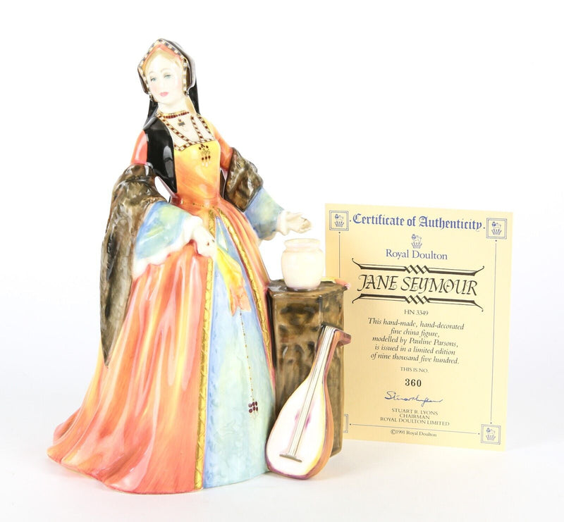 ROYAL DOULTON 'JANE SEYMOUR' LIMITED EDITION HENRY VIII WIFE FIGURE MODEL HN3349