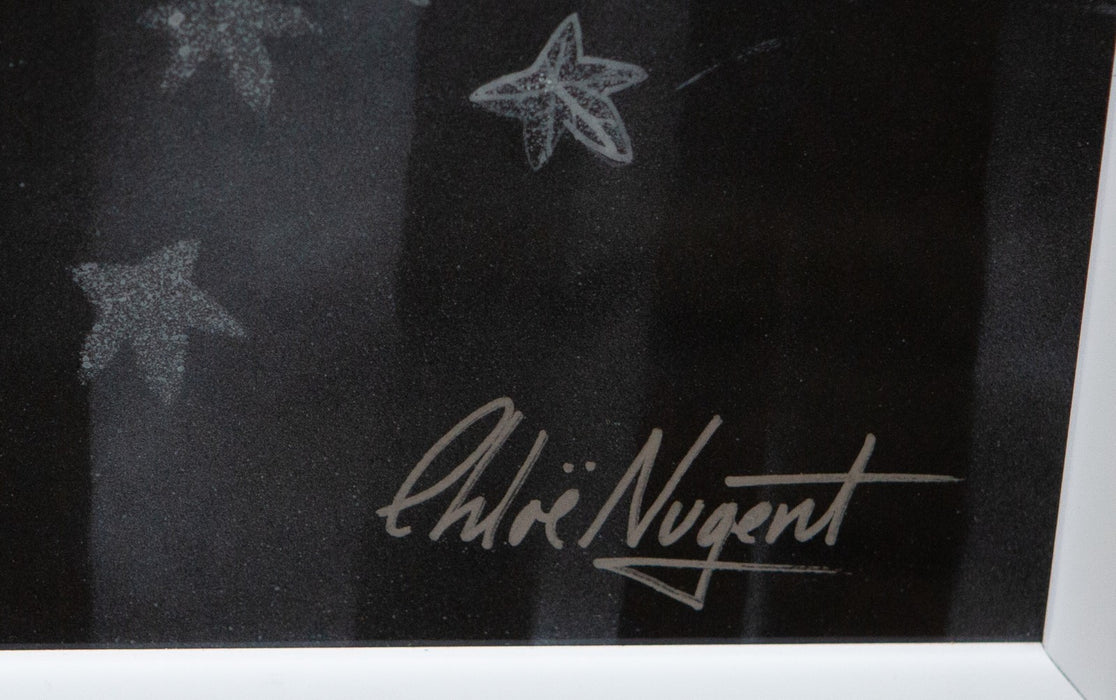 CHLOE NUGENT, 'WINTER CALLING III', LARGE ORIGINAL MIXED MEDIA PAINTING, SIGNED