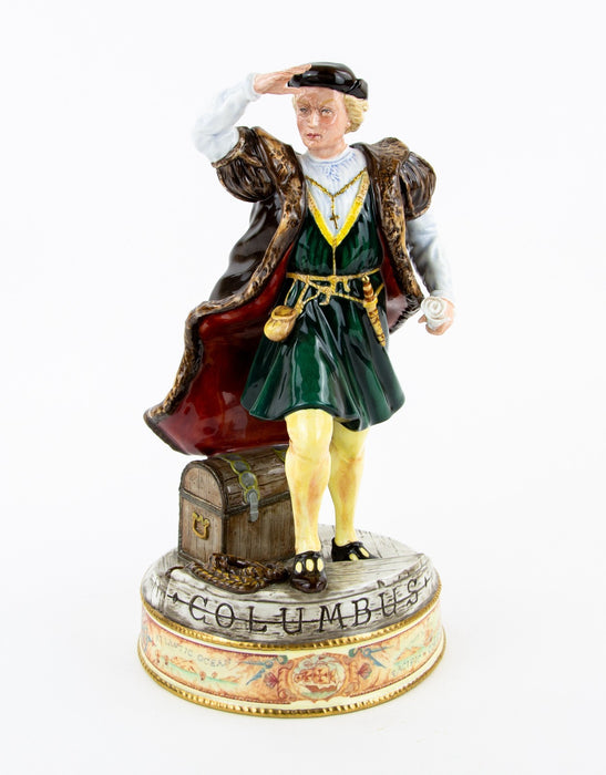 ROYAL DOULTON 'CHRISTOPHER COLUMBUS' PRESTIGE LIMITED EDITION FIGURE HN3392 COA