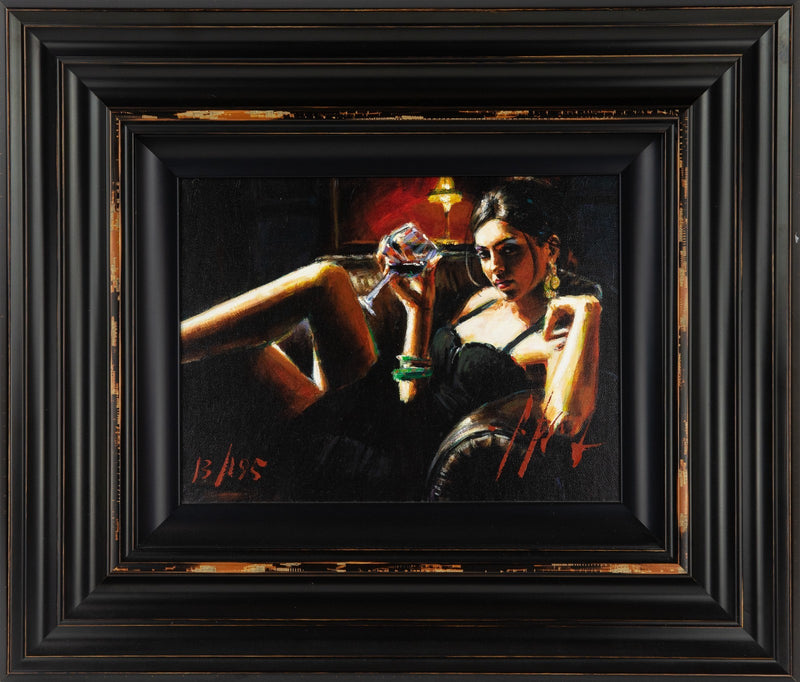 FABIAN PEREZ, 'TESS VIII', LIMITED EDITION EMBELLISHED CANVAS PRINT 13/195 & COA