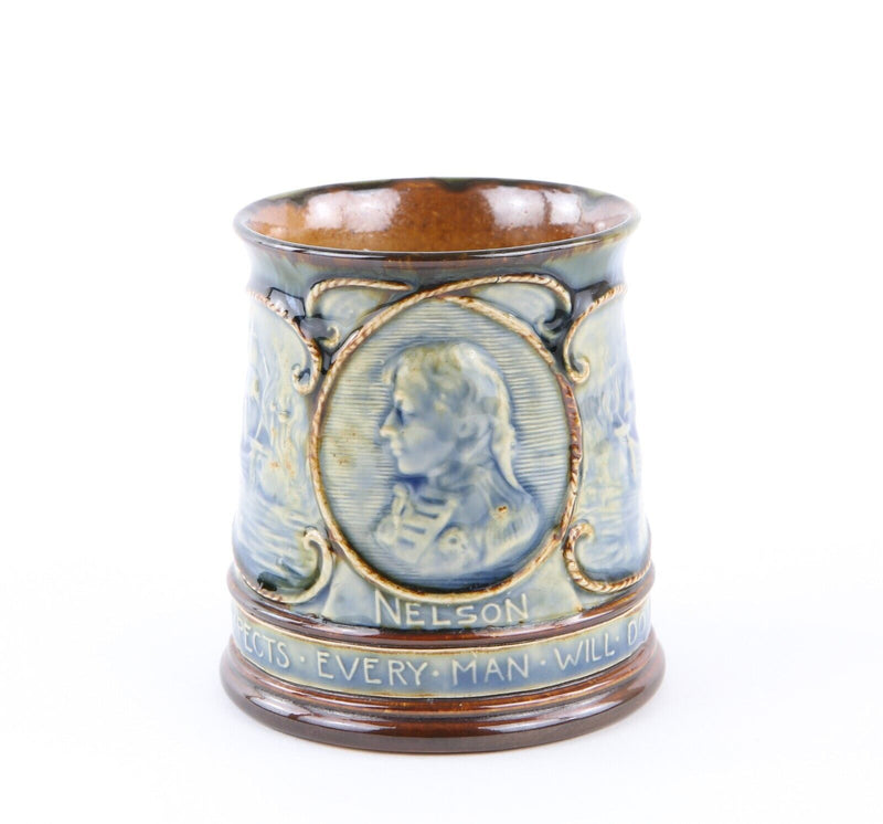ROYAL DOULTON 'ENGLAND EXPECTS EVERY MAN WILL DO HIS DUTY' LORD NELSON MUG