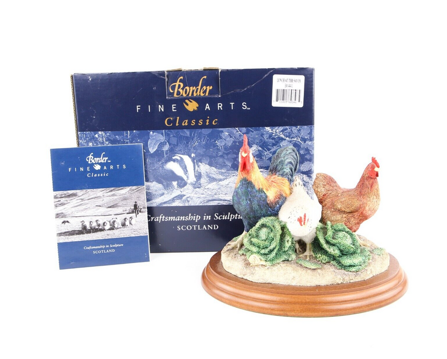 BORDER FINE ARTS 'LUNCH AT THE SAVOY' FIGURE MODEL TABLEAU B0441, BOXED