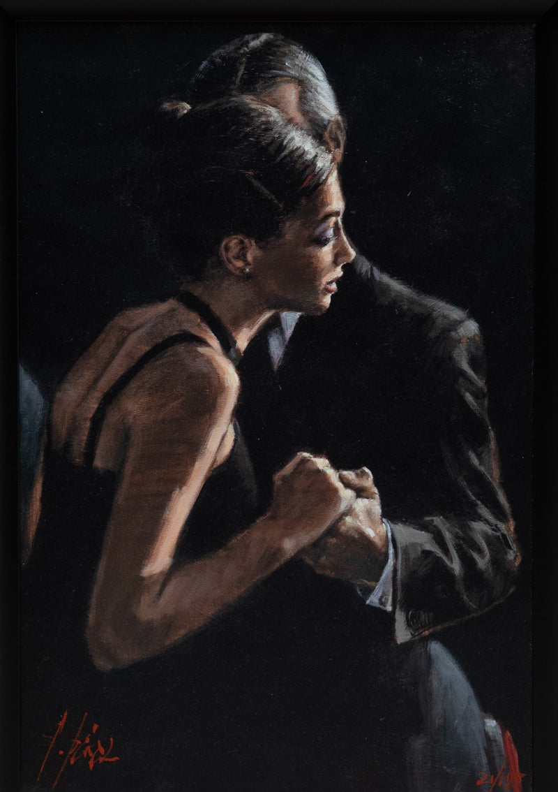 FABIAN PEREZ, 'THE PROPOSAL', LARGE LIMITED EDITION PRINT 21/195, SIGNED & COA