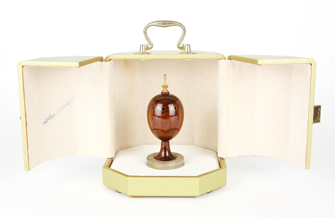 THEO FABERGE 'THE SCRIBE EGG' ST PETERSBURG COLLECTION LIMITED EDITION 343/750 & COA