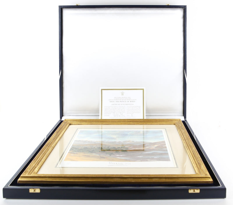 KING CHARLES III / PRINCE OF WALES 'BALLOCHBUIE' SIGNED LIMITED EDITION PRINT 81/100