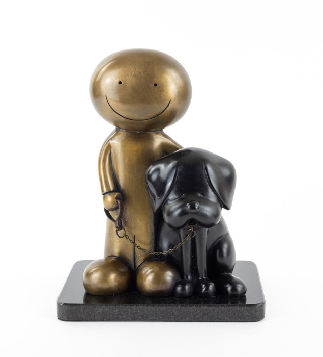 DOUG HYDE 'BEWARE OF THE DOG II' LIMITED EDITION BRONZE SCULPTURE 163/195
