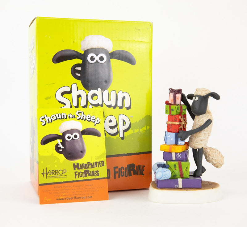 ROBERT HARROP 'CHRISTMAS PRESENT & CORRECT' SHAUN SHEEP WALLACE GROMIT SSCS15