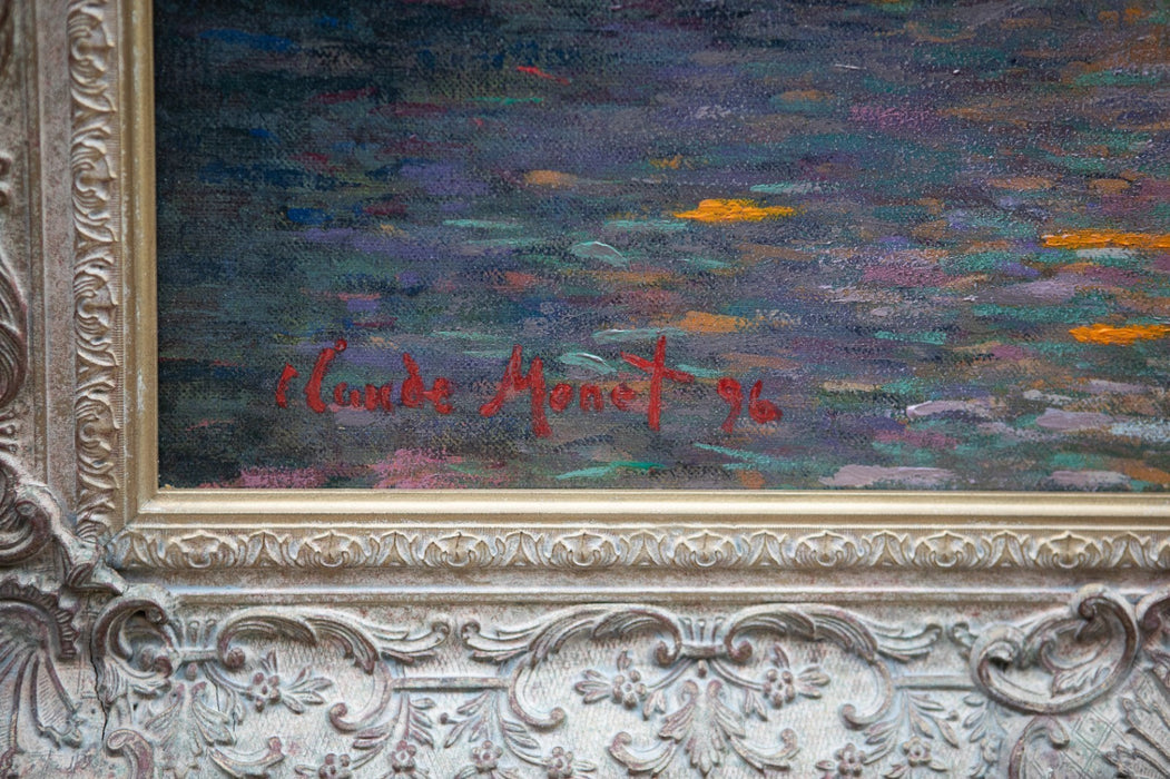 JOHN MYATT, 'MORNING ON THE SEINE II', CLAUDE MONET LIMITED EDITION 5/150 & COA