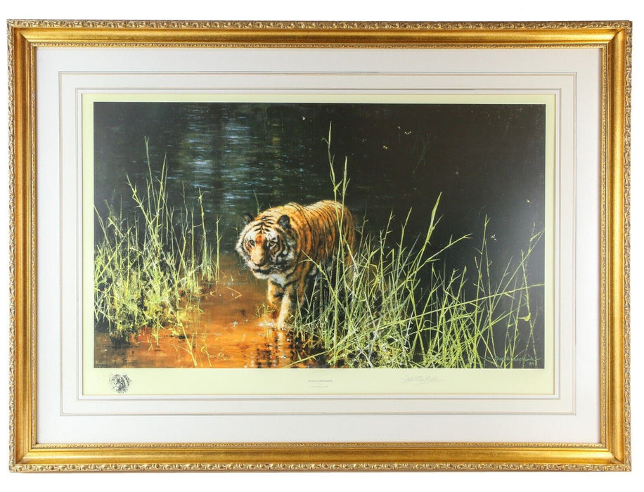 DAVID SHEPHERD 'JUNGLE GENTLEMAN' LIMITED EDITION TIGER PRINT 1903/2000, SIGNED