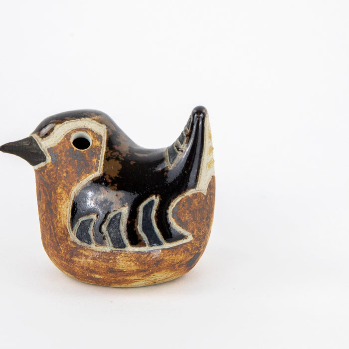 ROSEMARY WREN, OXSHOTT POTTERY - BIRD, 1985 STUDIO ART FIGURE MODEL SCULPTURE