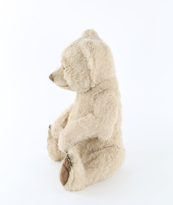 R JOHN WRIGHT - 'FIONA' LARGE LIMITED EDITION ALPACA TEDDY BEAR 41/300 & COA