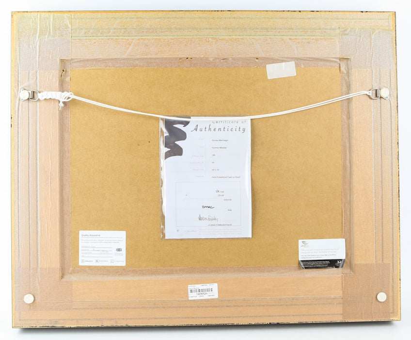 DUNCAN MACGREGOR 'SUMMER MEADOW' LIMITED EDITION LANDSCAPE PRINT 126/195 & COA