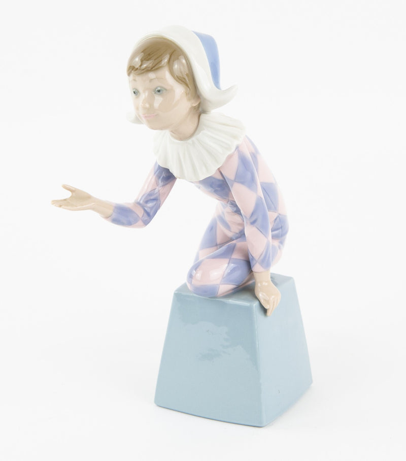 LLADRO 'HARLEQUIN C' FIGURE MODEL 5077