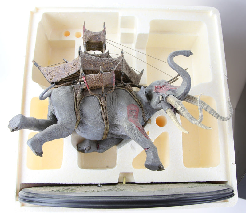 LORD OF THE RINGS - SIDESHOW WETA 'MÚMAK OF HARAD' FIGURE MODEL 1274/3000, BOXED