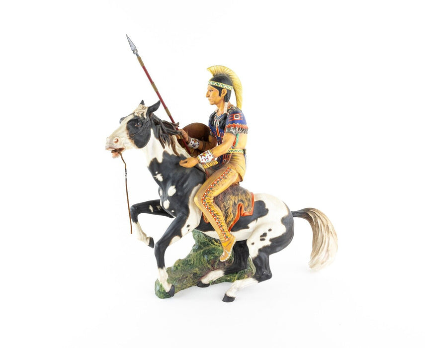 ROYAL DOULTON 'INDIAN BRAVE' LARGE LIMITED EDITION FIGURE MODEL HN2376, 333/500