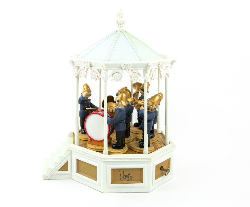ROBERT HARROP CAMBERWICK GREEN BAND STAND MUSIC BOX & MUSICIANS CGMB7
