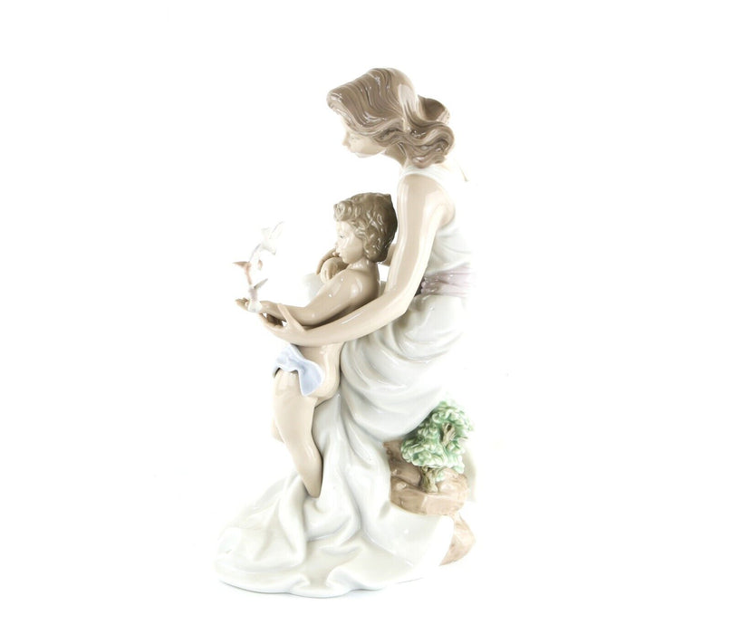 LLADRO 'WHERE LOVE BEGINS' MOTHER CHILD BABY LARGE FIGURE MODEL 7649 BOXED & COA