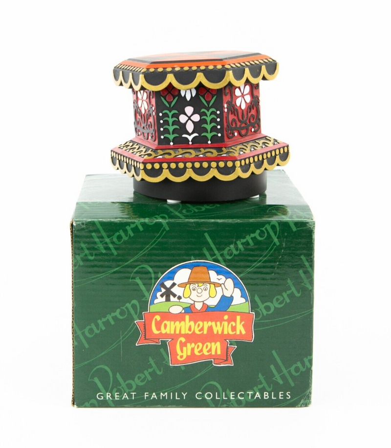 ROBERT HARROP 'THE MUSIC BOX' LIMITED EDITION CAMBERWICK GREEN FIGURE CGMB1, BOX