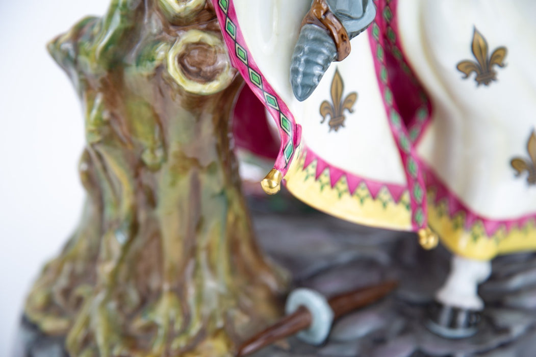 ROYAL DOULTON 'ST GEORGE AND THE DRAGON' RARE & LARGE PRESTIGE FIGURE HN2856