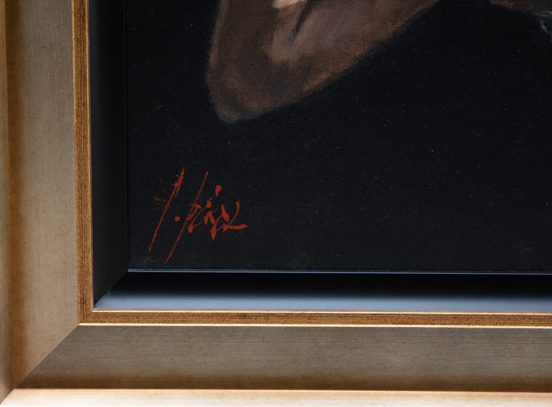 FABIAN PEREZ, 'THE PROPOSAL', LARGE LIMITED EDITION PRINT 21/195, SIGNED & COA