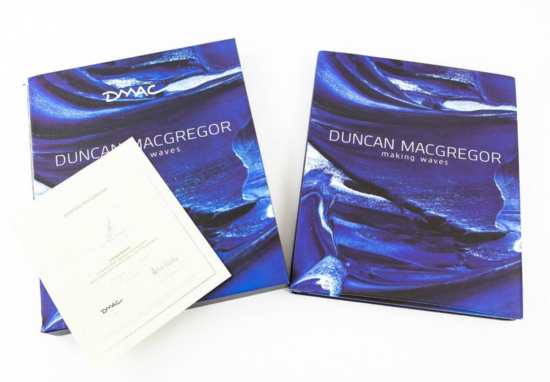 DUNCAN MACGREGOR 'MAKING WAVES' LIMITED EDITION PAINTING PRINT BOOK 320/595 COA