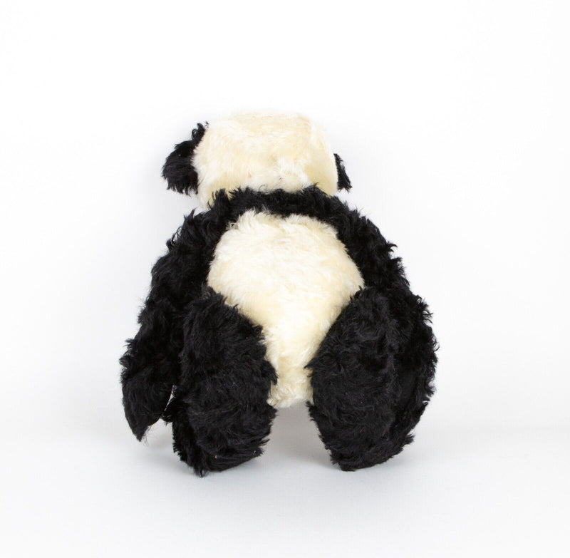 STEIFF 'PANDA BEAR' LIMITED EDITION BLACK/WHITE GROWLING TEDDY 661013, BOXED