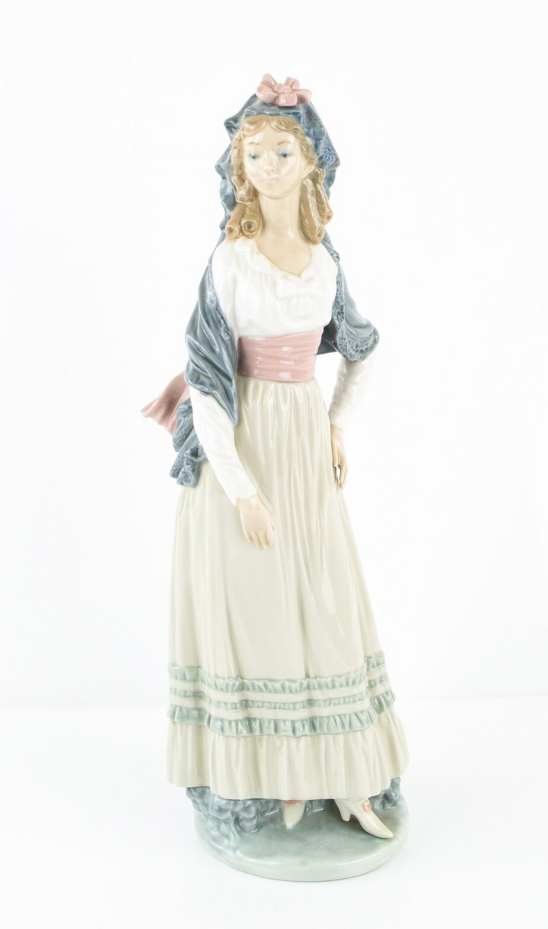 LLADRO 'GOYA LADY' LARGE GIRL WOMAN DRESS FIGURE MODEL 5125