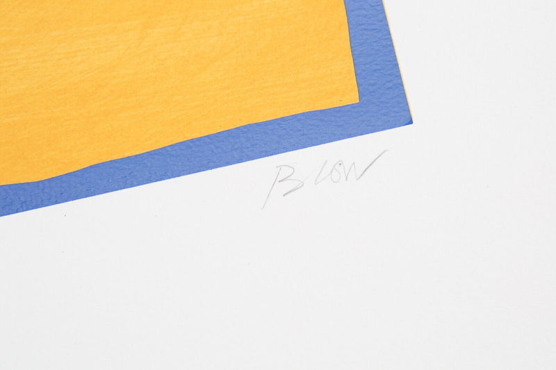 SANDRA BLOW, 'IV SQUARE', 2005 LIMITED EDITION SILKSCREEN PRINT 116/120, SIGNED