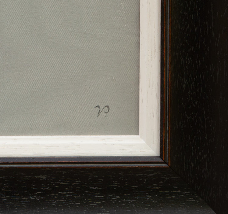 VICKY PALMER, 'BERKELEY HUNT III', FOXHOUND DOGS, LARGE OIL PAINTING, SIGNED