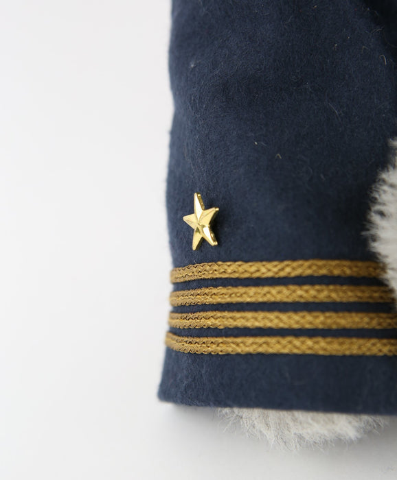 R JOHN WRIGHT - 'BEAR CAPTAIN' LARGE LIMITED EDITION TEDDY BEAR AT SEA 137/250